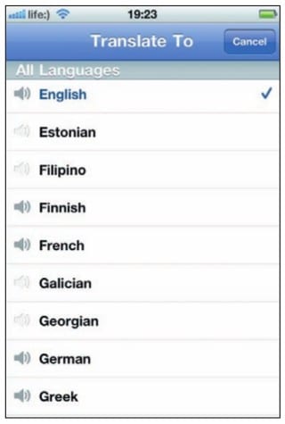 Список языков, которые понимает Google Translate 