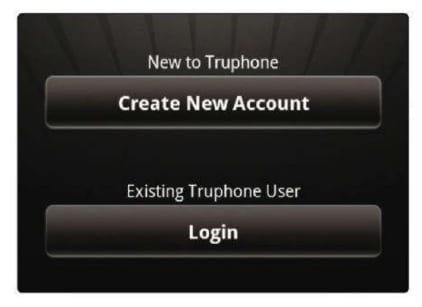 Регистрация в Truphone на Android