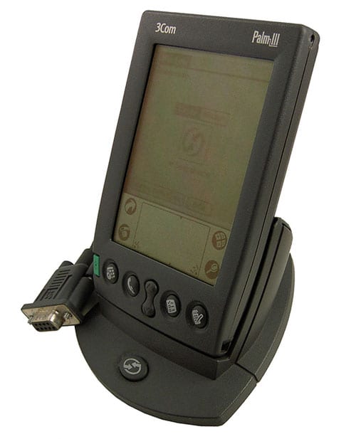 Внешний вид КПК Palm III