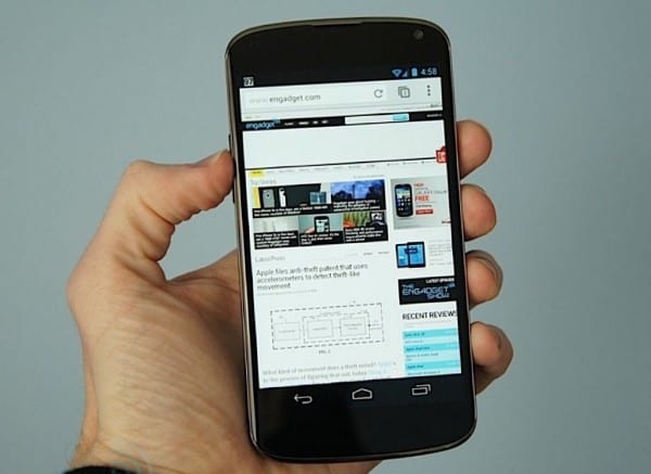 Живые фото Nexus 4