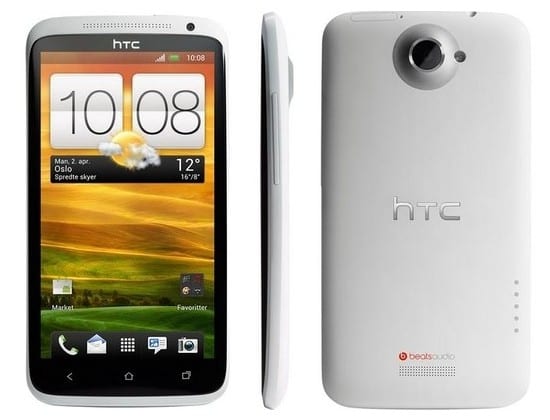 Внешний вид HTC One X
